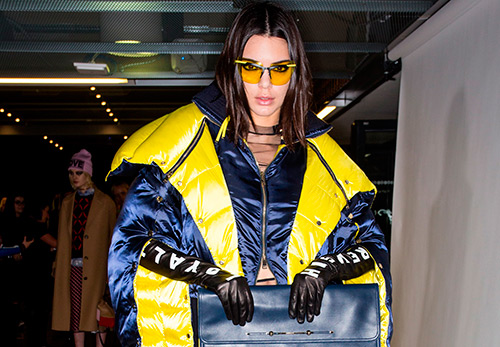 Automne-hiver 2025-2026 dans les images de Kendall Jenner