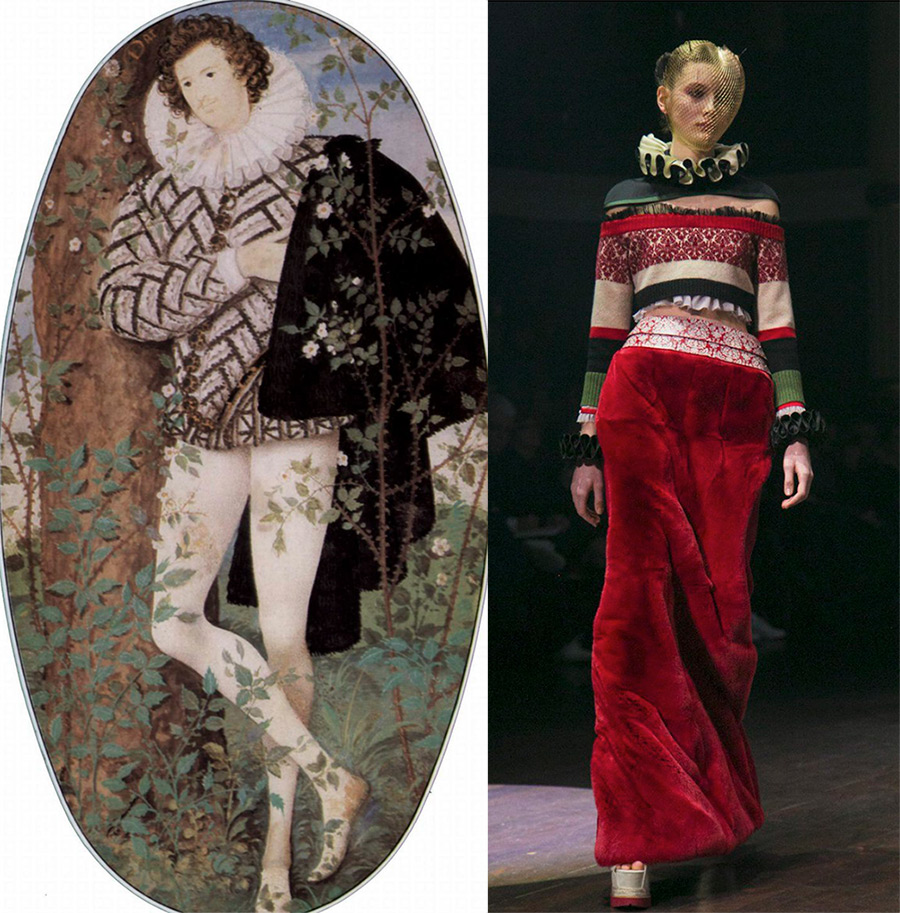 Coupe-col à la mode moderne