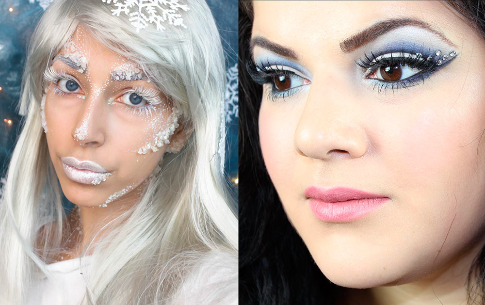 Maquillage Reine des Neiges