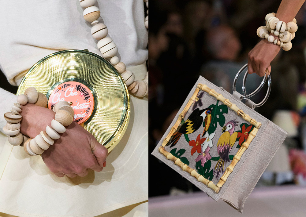 Enthousiaste sacs à main Charlotte Olympia