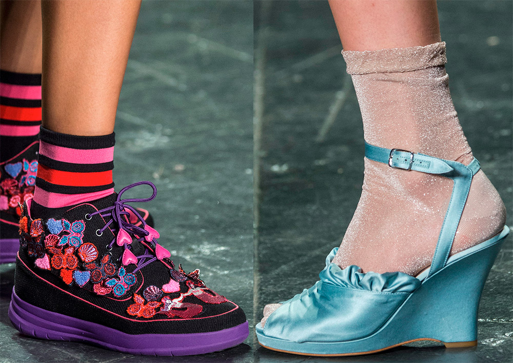 Chaussures textiles femme