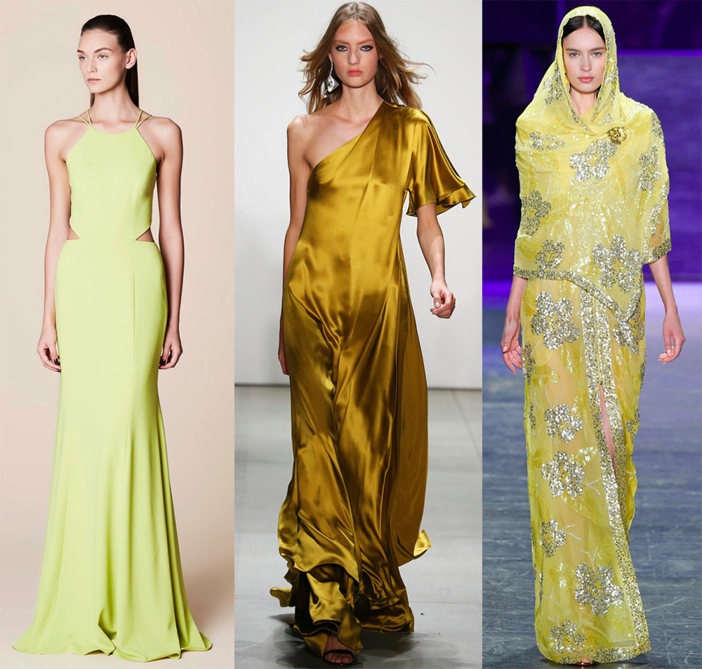 Robes d'été jaunes