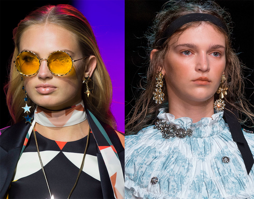 Différentes boucles d'oreilles par paire - une tendance de la mode