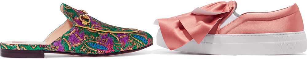 Chaussures textiles de mode