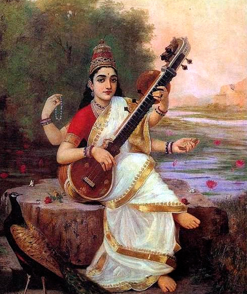 Costume national des femmes de l'Inde