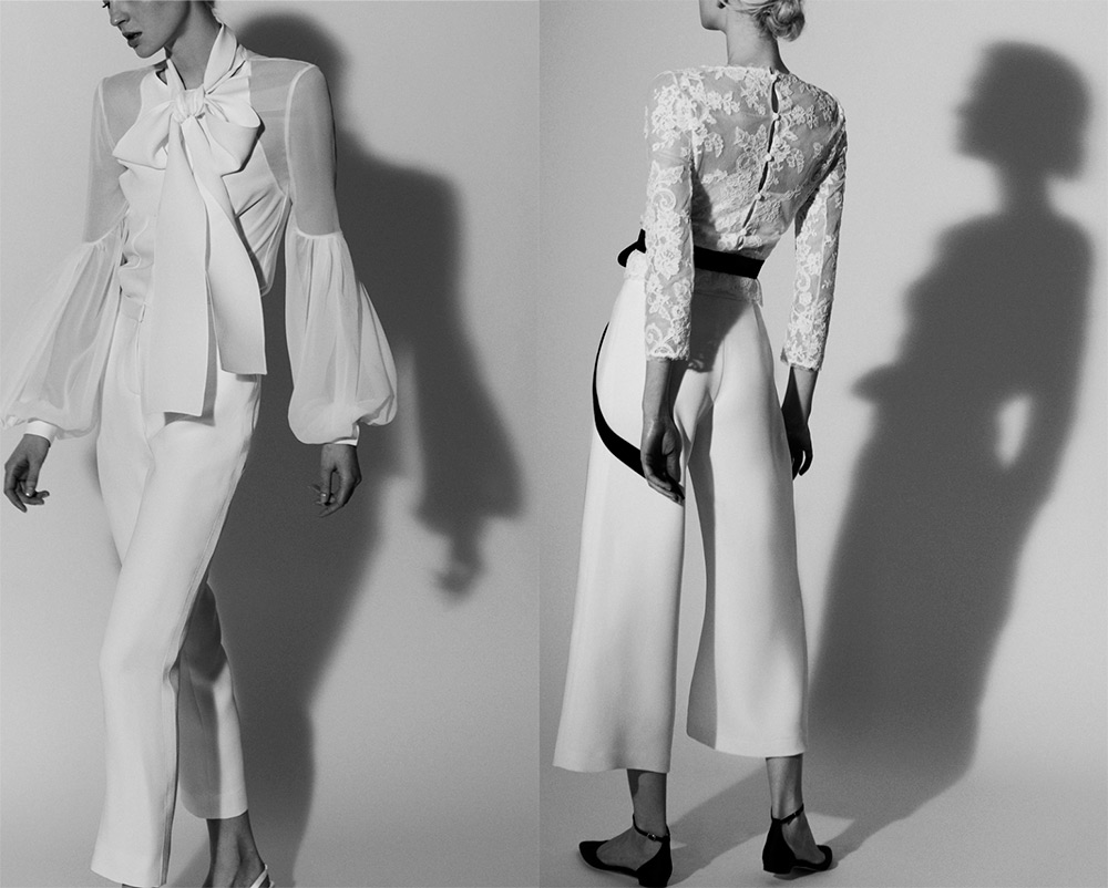 Combinaison de mariage pour la mariée