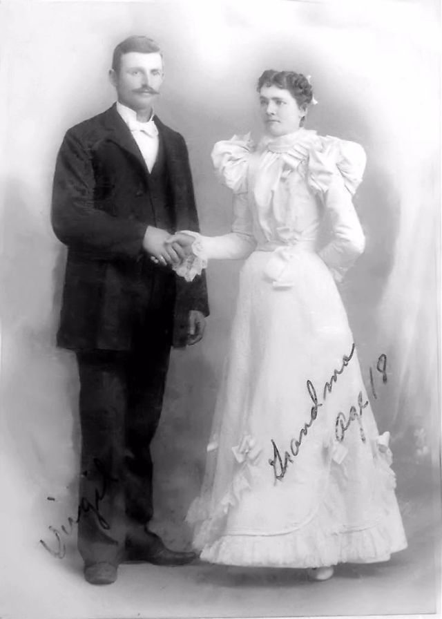 robe de mariée du 19ème siècle