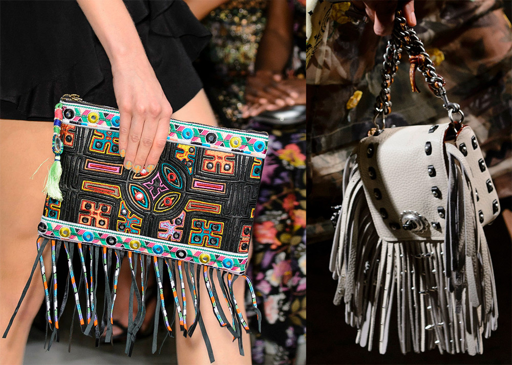Sacs en cuir à franges 2026