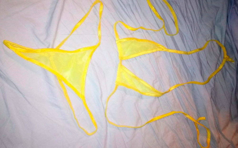 Maillot de bain transparent