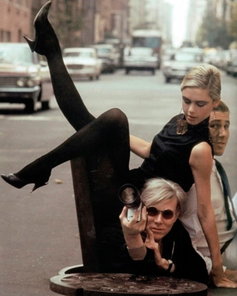 Edie Sedgwick et Andy Warhol