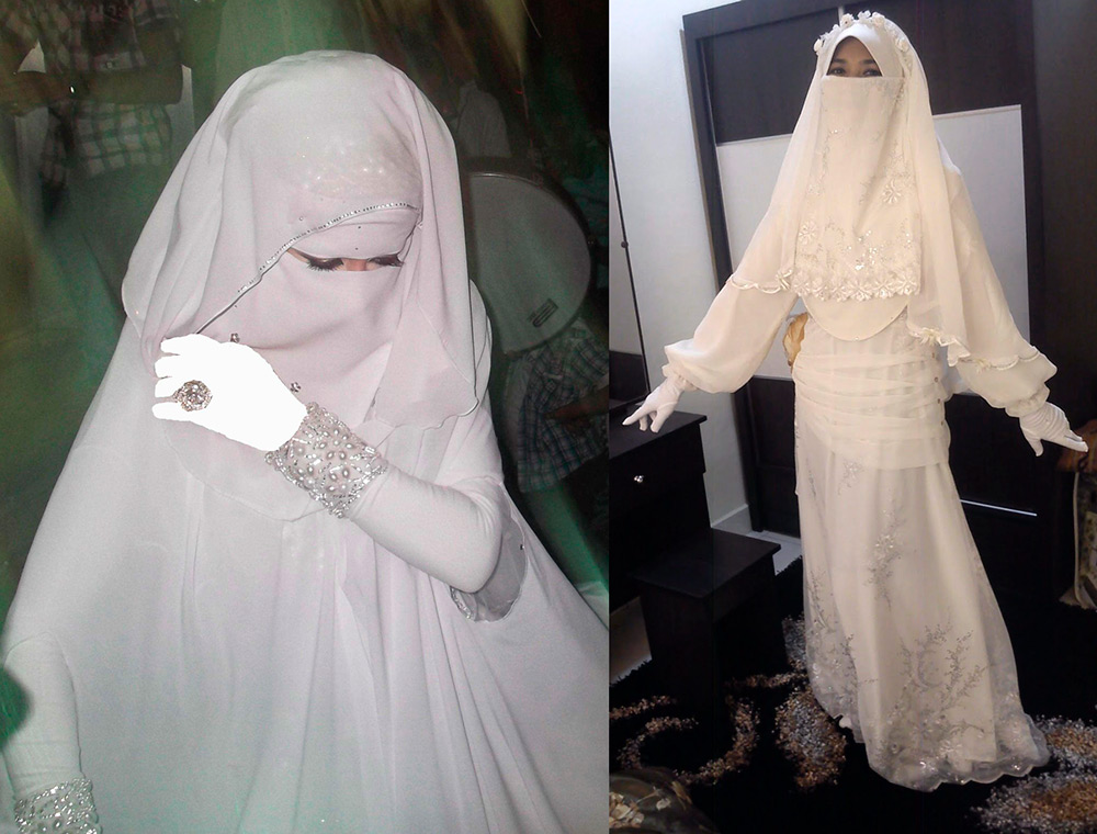 Niqab de mariage