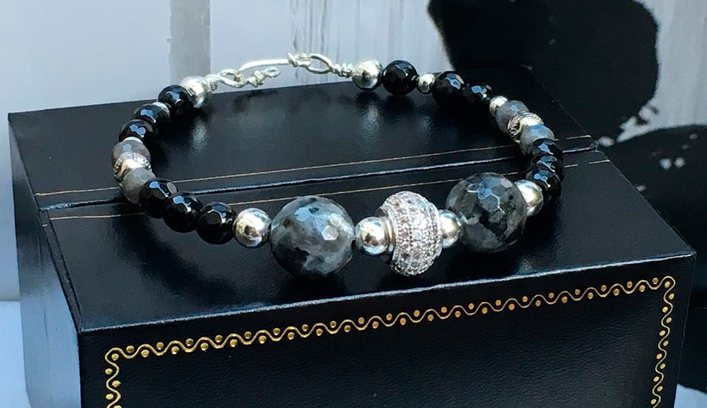 bracelet homme en pierres