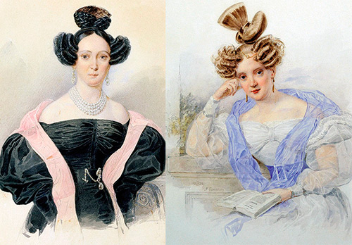 Beautés séculaires et style Biedermeier