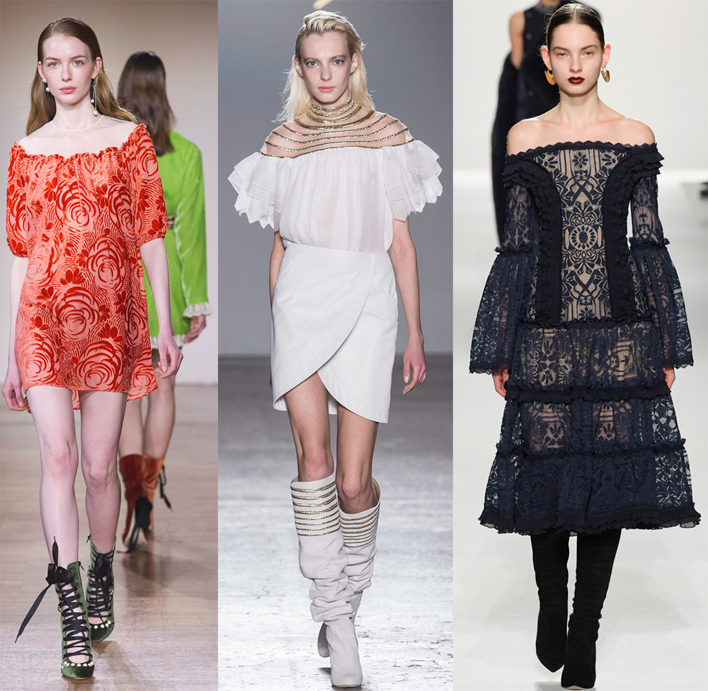 Robes à épaules dénudées