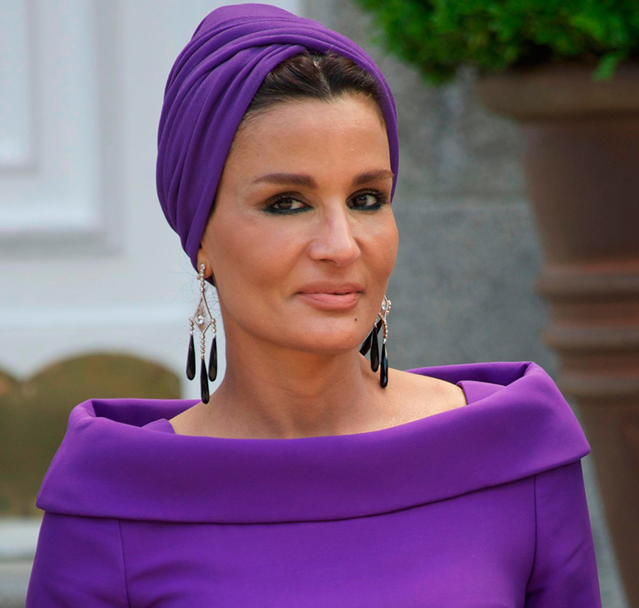 Maquillage des yeux Sheikha Moza