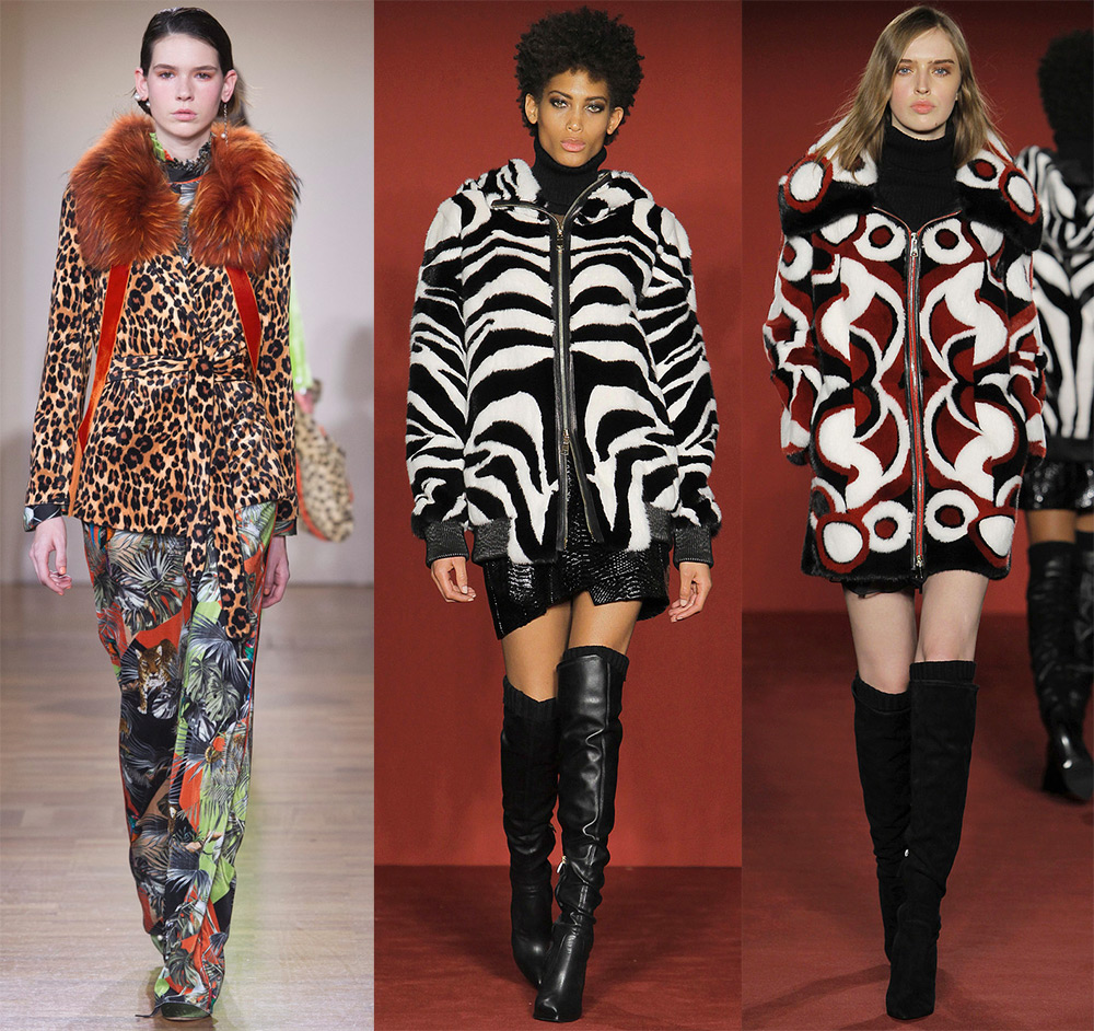 Imprimés sur des vestes à la mode