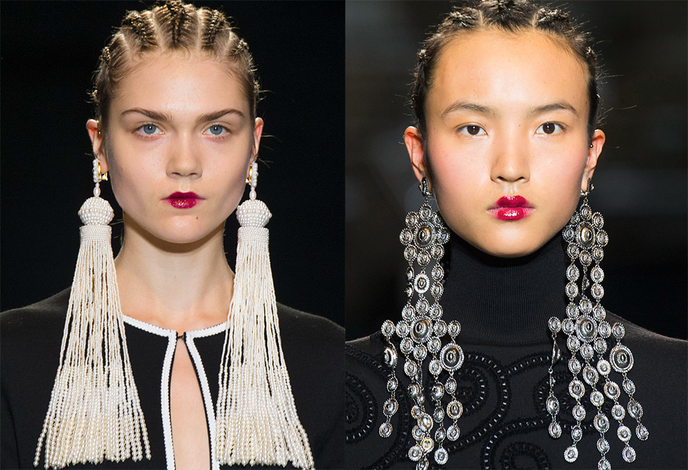 Boucles d'oreilles à la mode