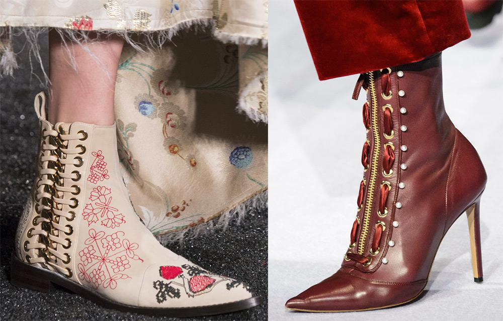 Chaussures à lacets pour femmes