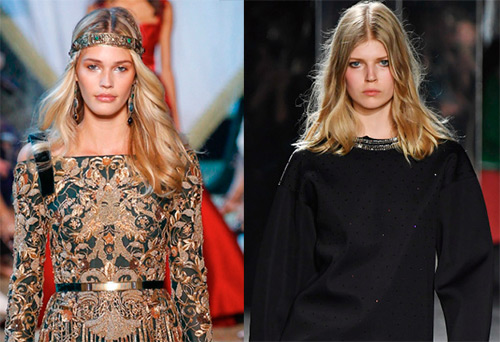 Les plus belles blondes Haute Couture 17-18