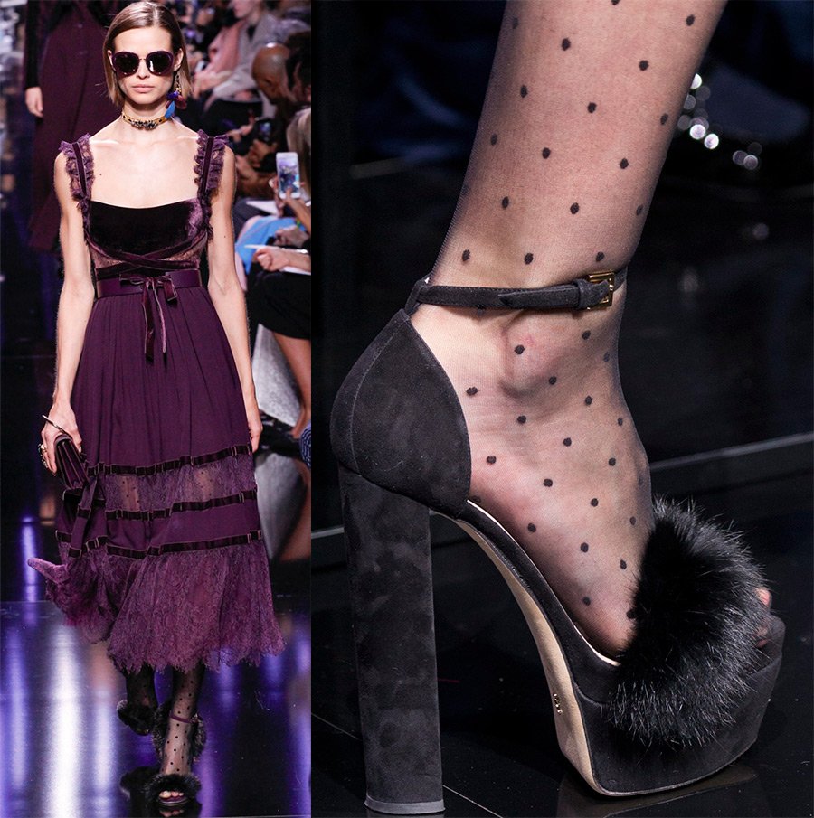 sandales en fourrure 2025-2026