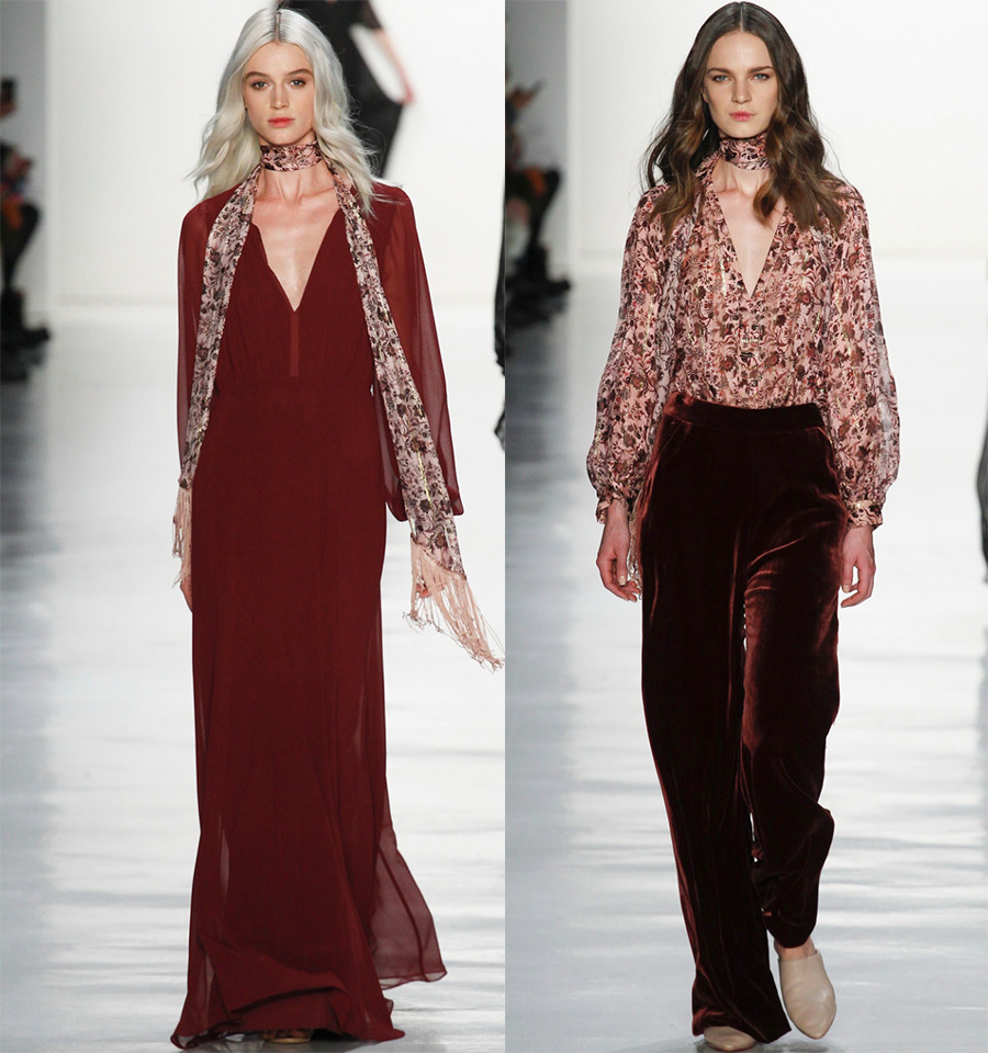 Que porter avec une écharpe longue et étroite - de belles combinaisons