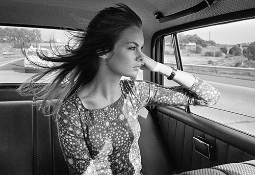 Gene Shrimpton - le style et les meilleurs looks d'un mannequin
