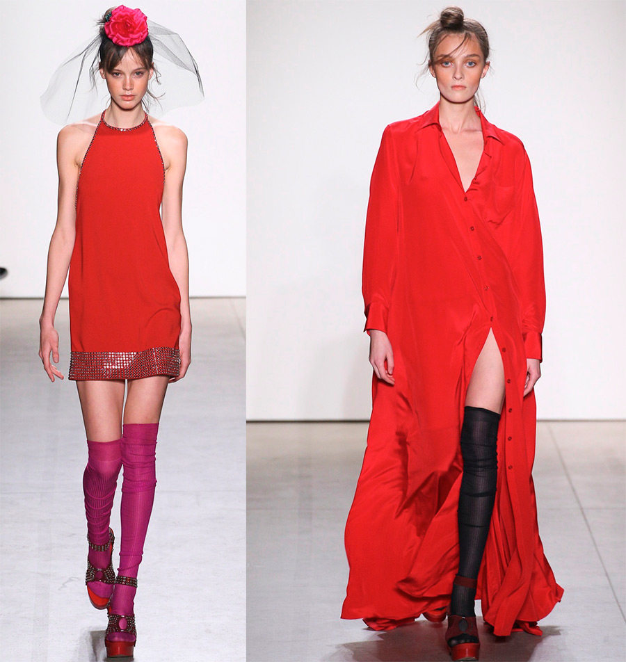 Robes rouges 2025-2026