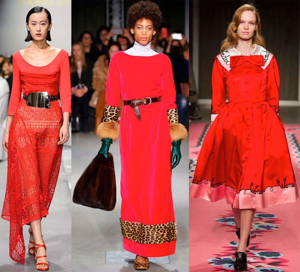 Robes rouges 2025-2026