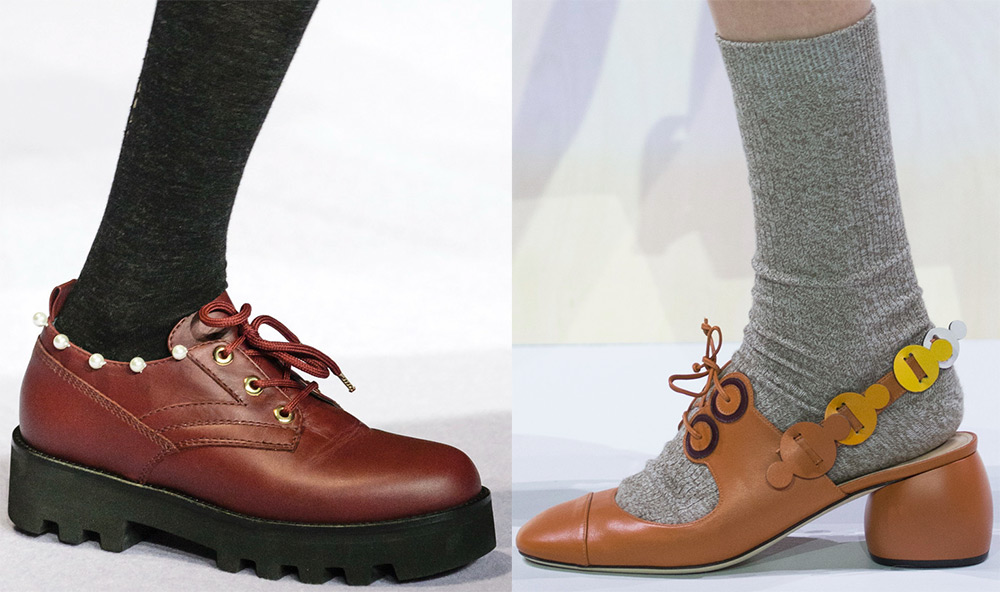 Chaussures pour femmes à la mode avec lacets