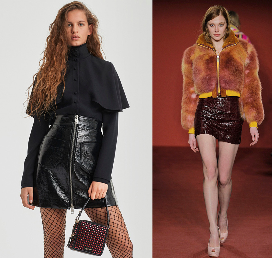 Jupes en cuir à la mode 2025-2026