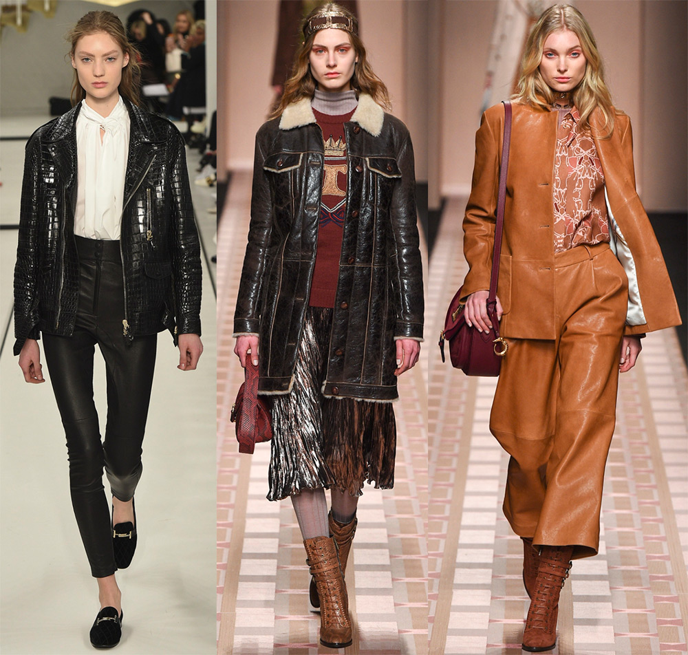 vestes en cuir véritable 2025-2026