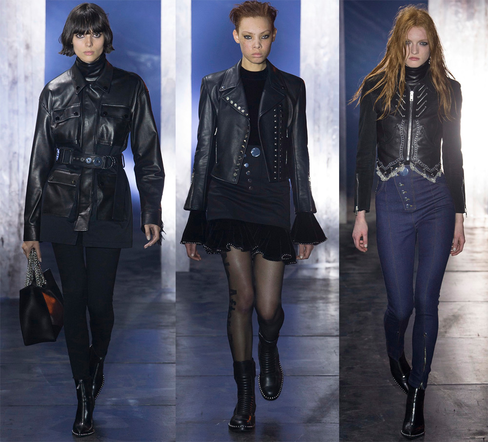 Vestes en cuir pour femmes