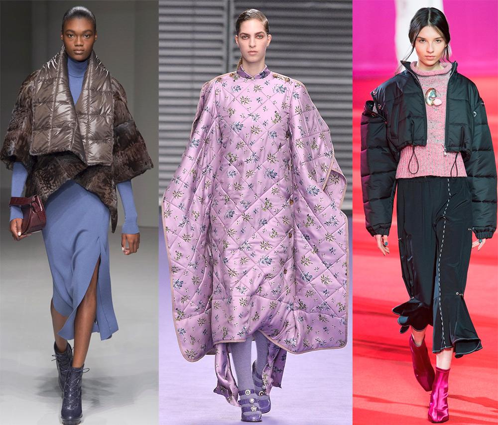 vestes et manteaux matelassés