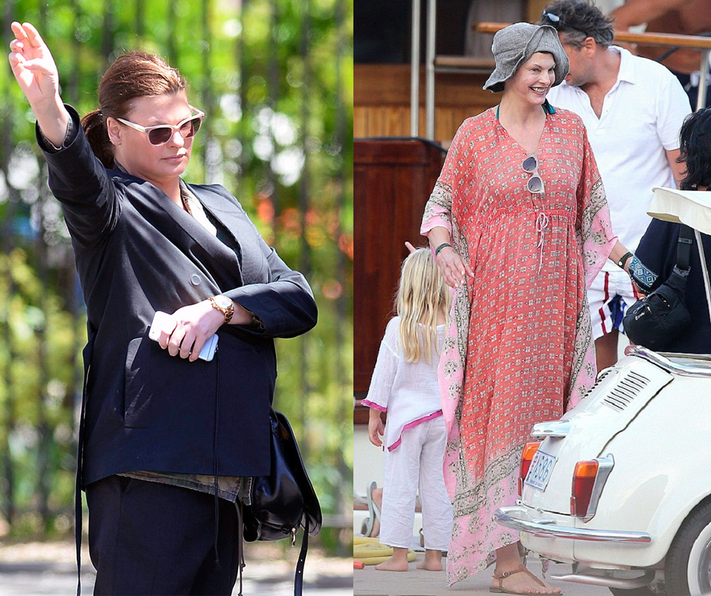 Linda Evangelista - photo maintenant