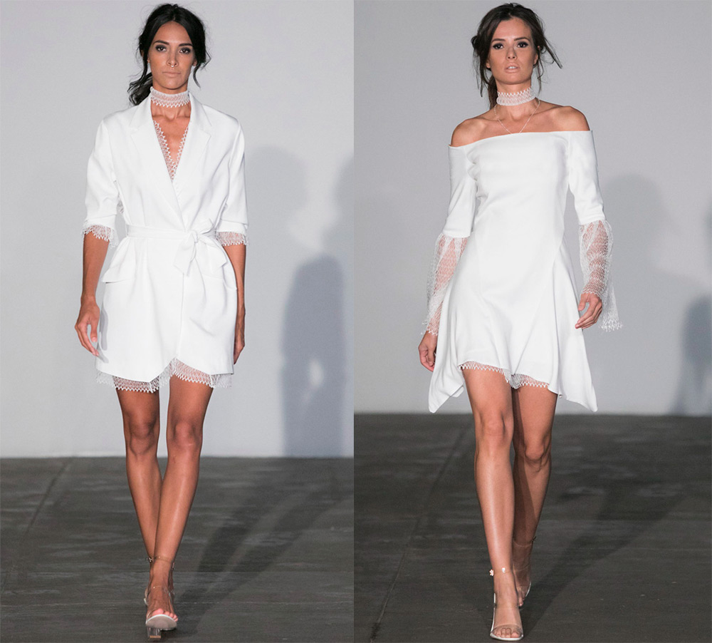 Robes de mariée courtes