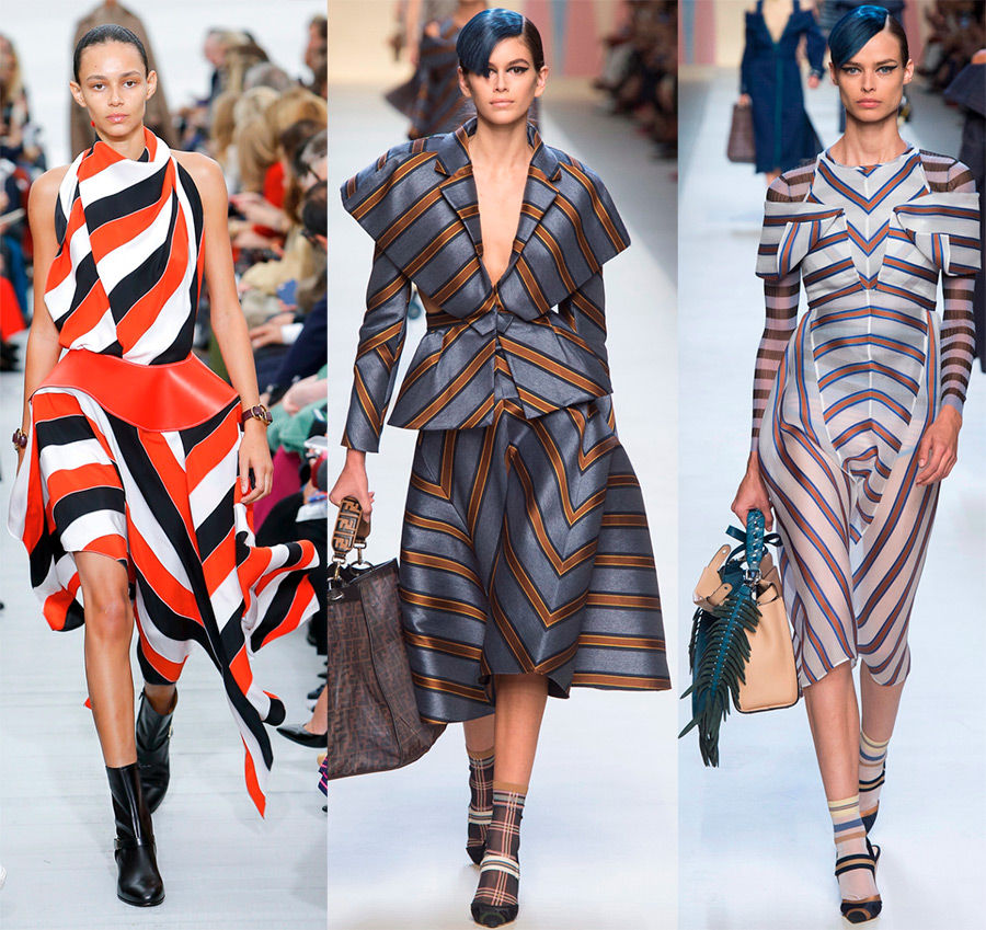 L'imprimé rayé et ses variétés