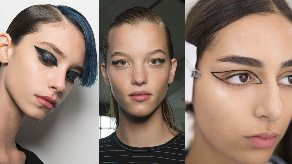 maquillage des yeux - flèches