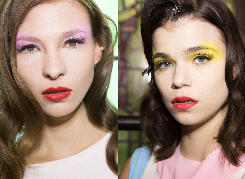 maquillage des yeux brillants 2026