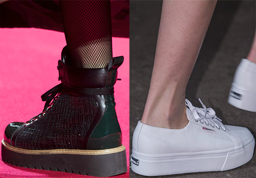 Comment choisir et avec quoi porter des chaussures sur la plate-forme