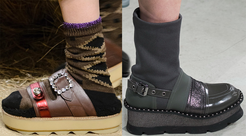 Chaussures à plateforme pour femmes