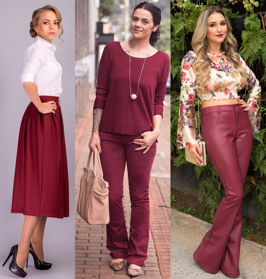 La couleur Marsala dans les vêtements