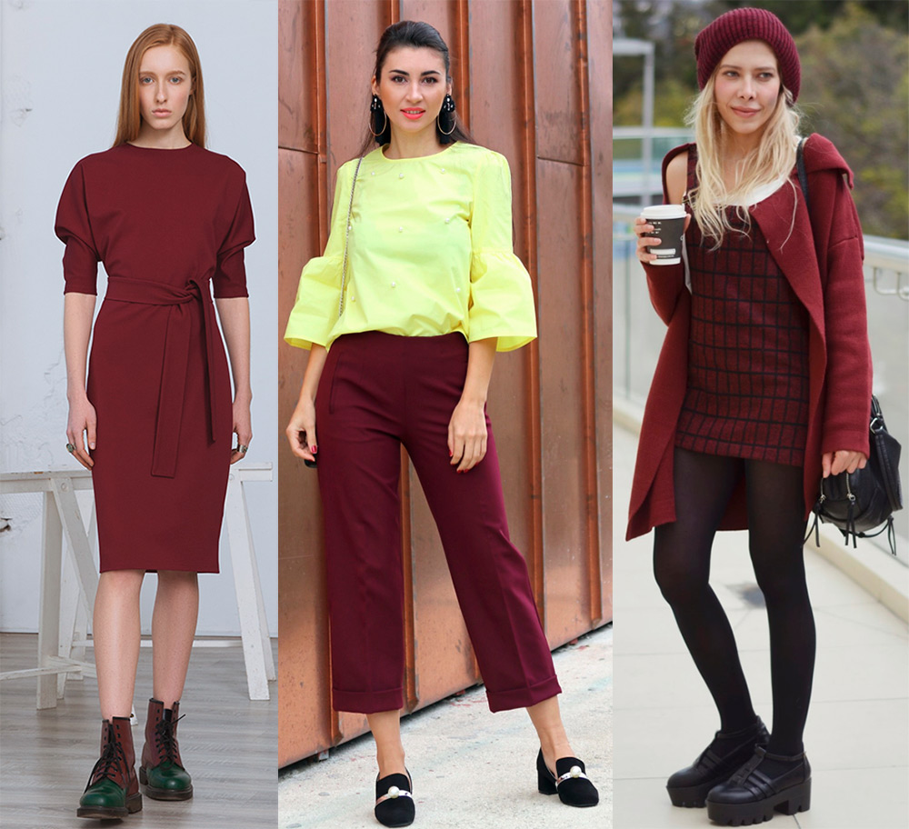 Images dans les tons de Marsala