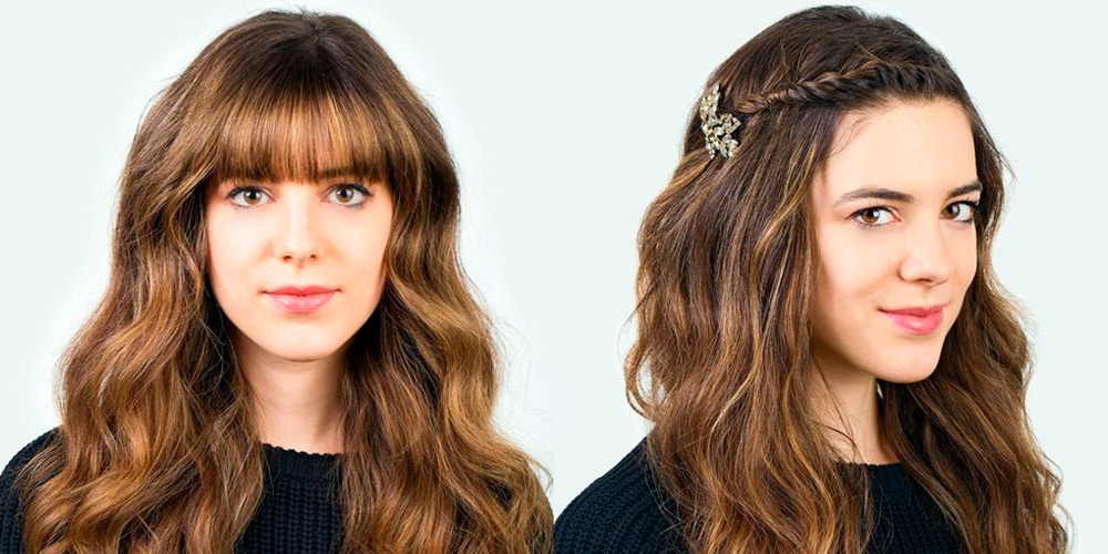 Comment cacher une frange dans vos cheveux