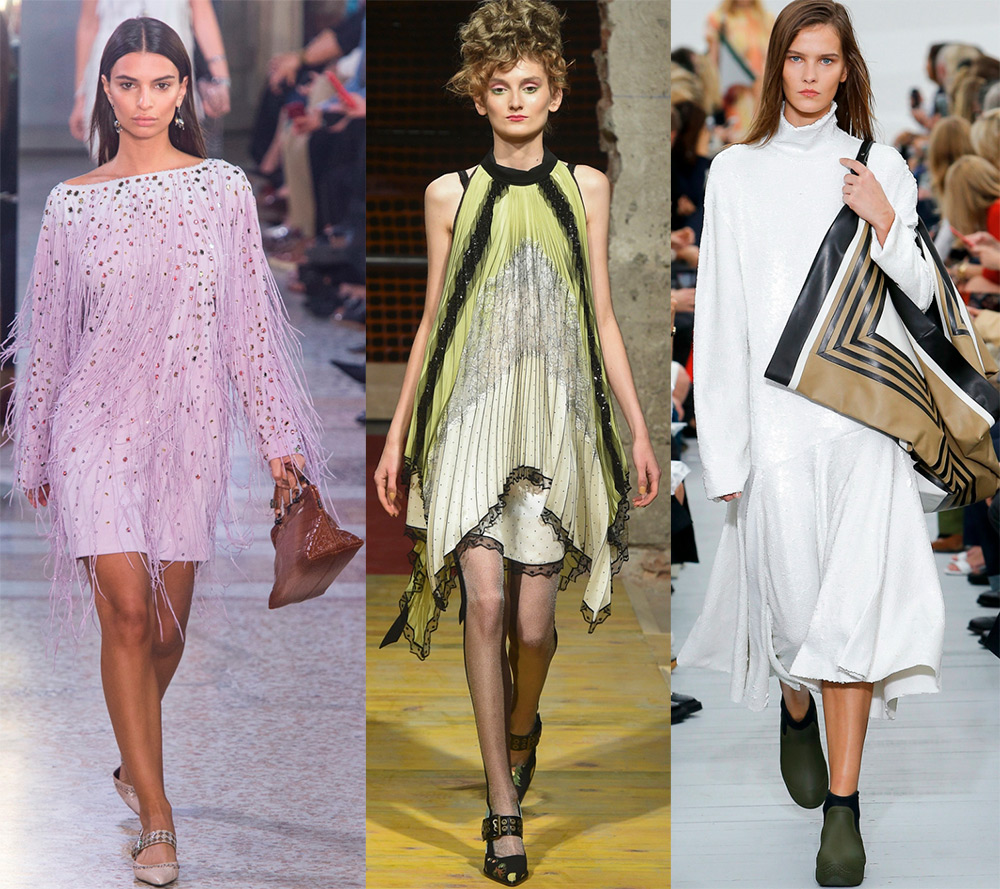 Robes amples à la mode