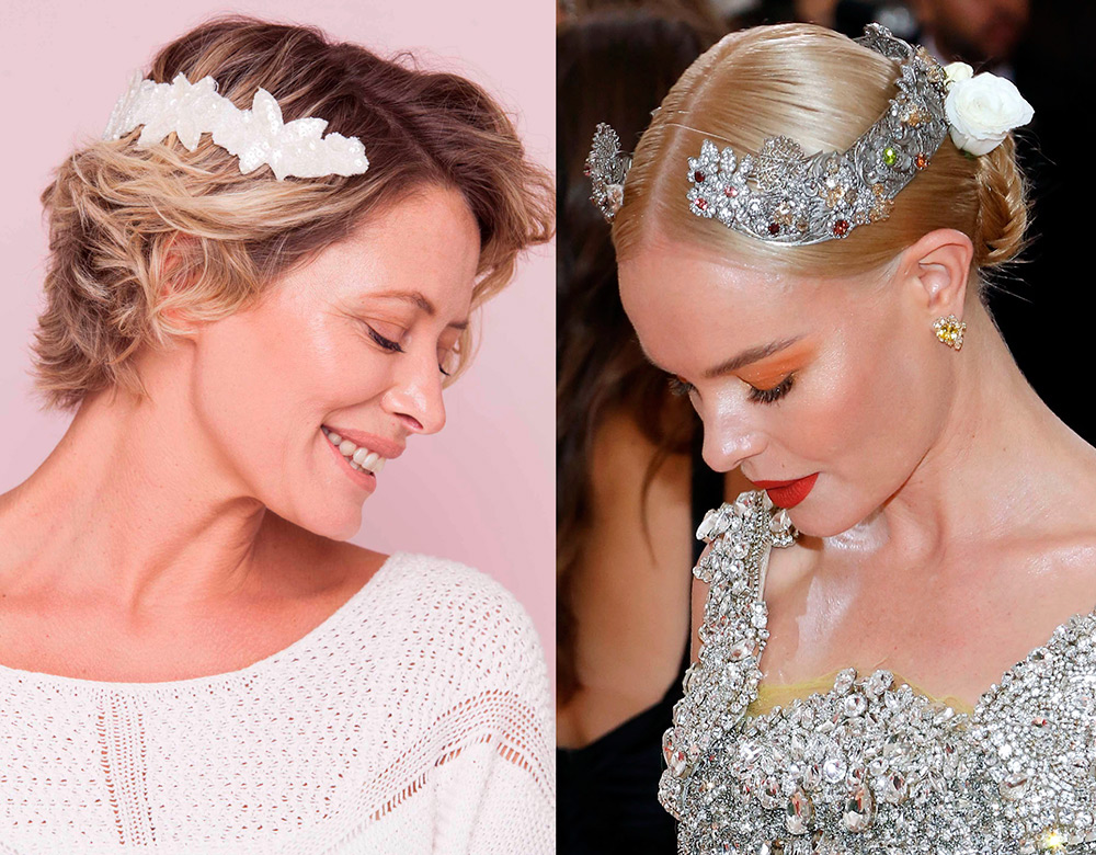 Coiffures à la mode pour les filles pour une fête