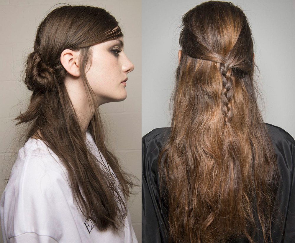 Coiffures pour cheveux longs