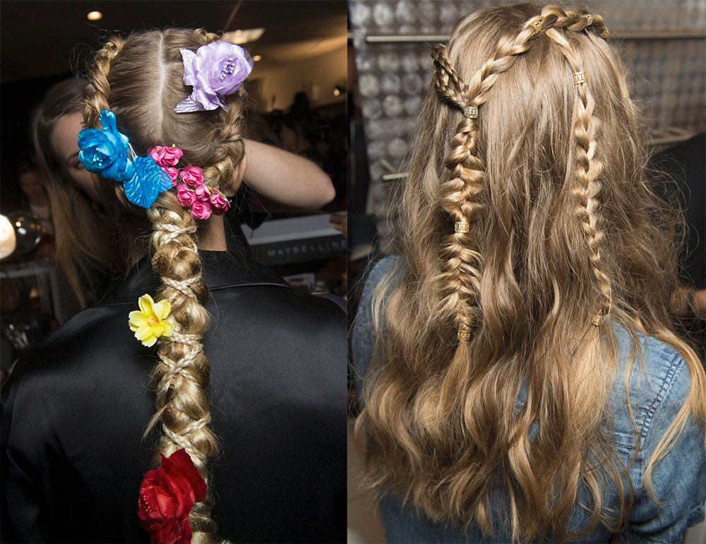 Coiffures pour cheveux longs