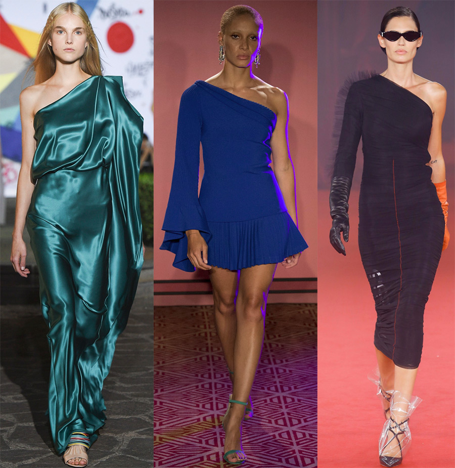 2018 robes à une manche