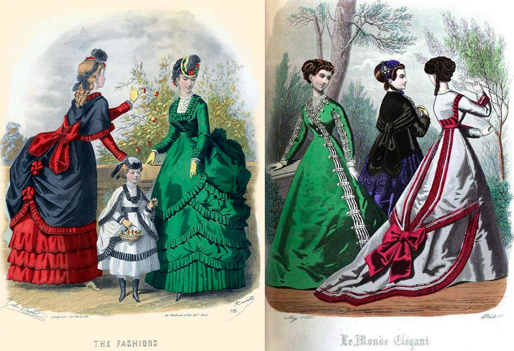 Robes à la mode 1869