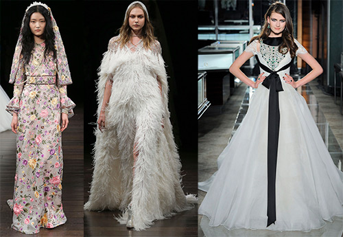 Belles robes de mariée 2026 et 4 tendances